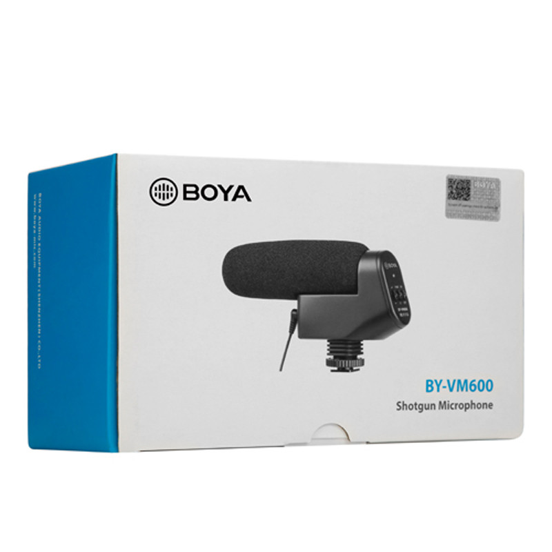 میکروفون شاتگان کندانسور Boya BY-VM600