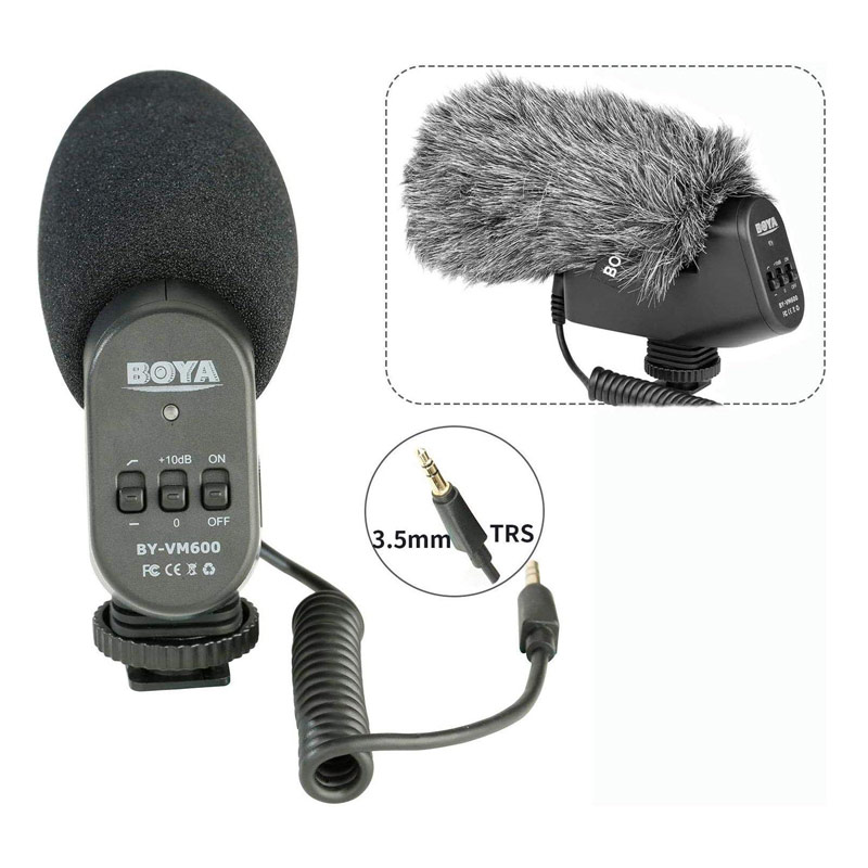میکروفون شاتگان کندانسور Boya BY-VM600