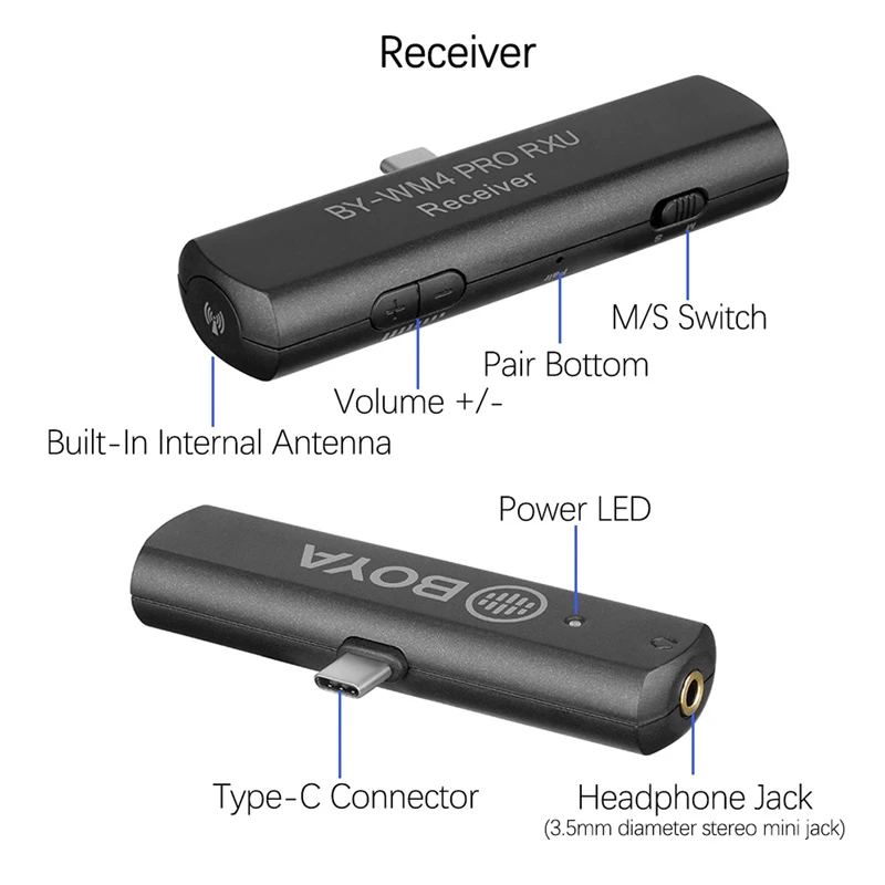 میکروفون یقه ای بی سیم Boya BY-WM4 Pro-K5