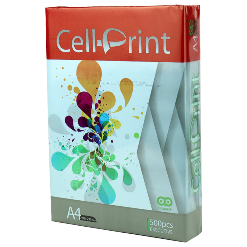کاغذ A4 رنگی Cellprint 75g بسته 500 عددی