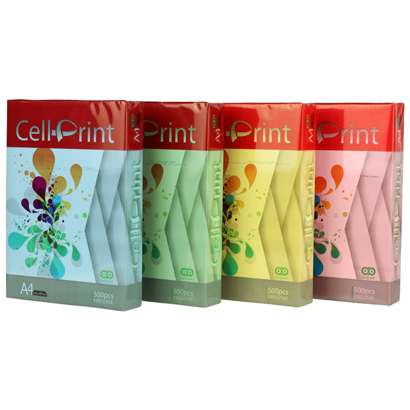 کاغذ A4 رنگی سل پرینت 75 گرم بسته 500 عددی