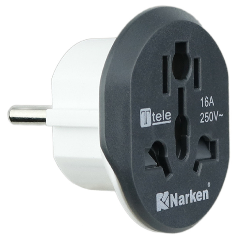تبدیل 3 به 2 برق Narken Tele 16A 250V