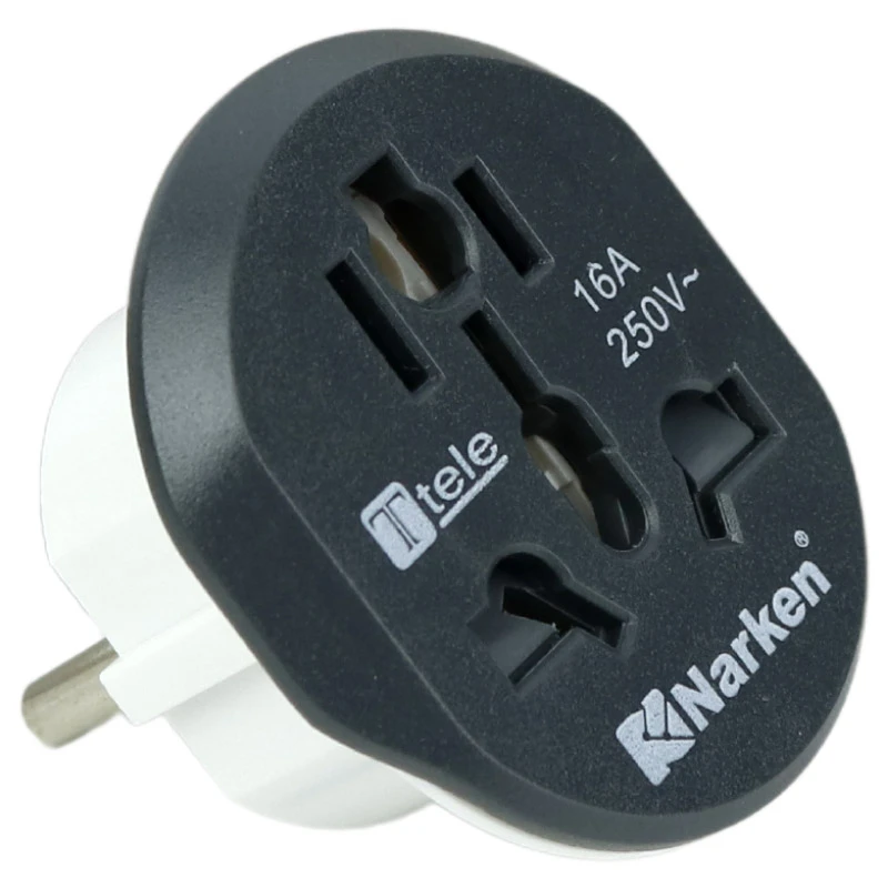 تبدیل 3 به 2 برق Narken Tele 16A 250V