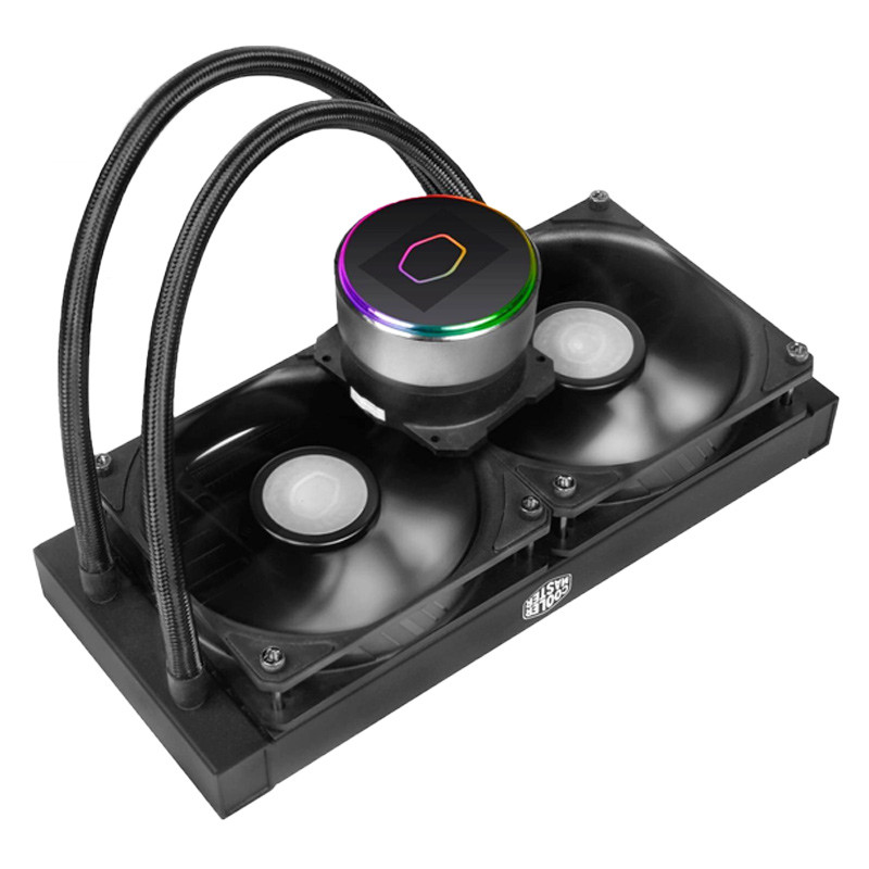فن خنک کننده CPU کولر مستر Cooler Master MasterLiquid ML240 Vivid ARGB