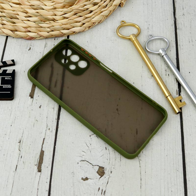 قاب PC مات محافظ لنز دار Samsung Galaxy A13 4G