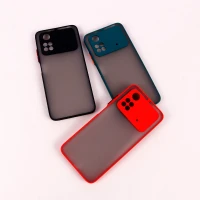 قاب PC مات محافظ لنز دار Xiaomi Poco M4 Pro
