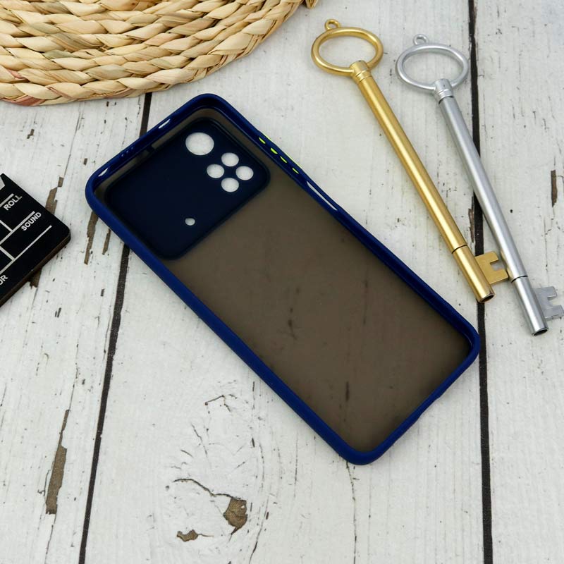 قاب PC مات محافظ لنز دار Xiaomi Poco M4 Pro