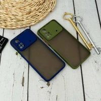قاب PC مات محافظ لنز دار Xiaomi Poco M4 Pro