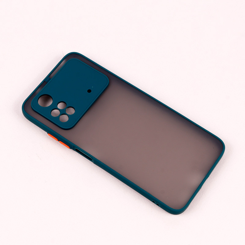 قاب PC مات محافظ لنز دار Xiaomi Poco M4 Pro