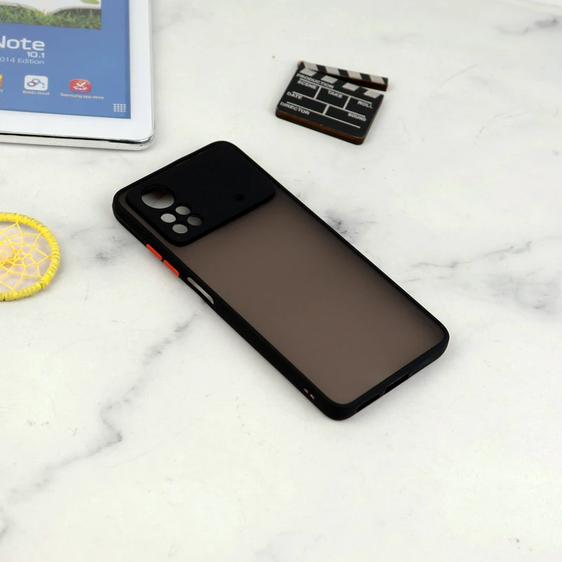 قاب PC مات محافظ لنز دار Xiaomi Poco X4 Pro 5G