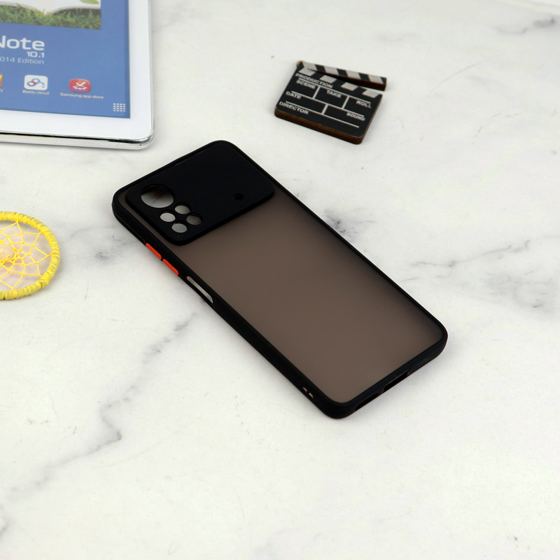 قاب PC مات محافظ لنز دار Xiaomi Poco X4 Pro 5G