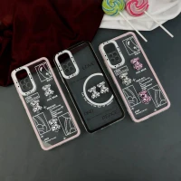 قاب عروسکی خرس نقره ای محافظ لنزدار Xiaomi Redmi Note 11 / 11s