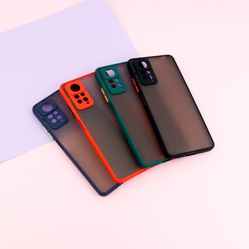 قاب PC مات محافظ لنز دار Xiaomi Redmi Note 11 Pro