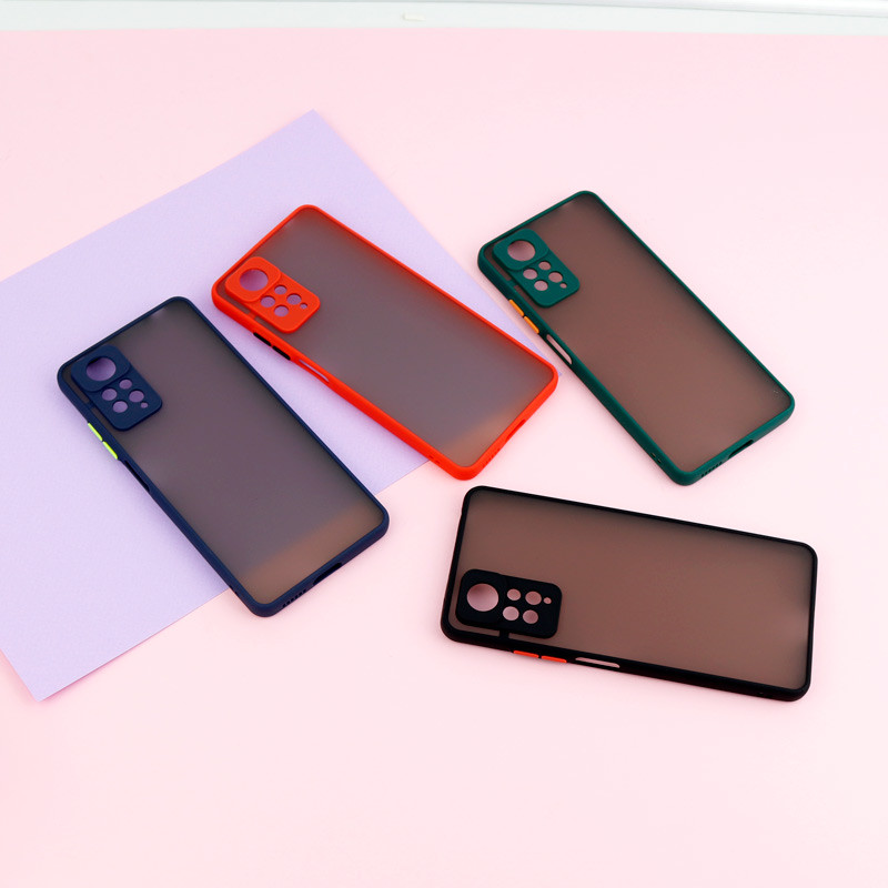 قاب PC مات محافظ لنز دار Xiaomi Redmi Note 11 Pro