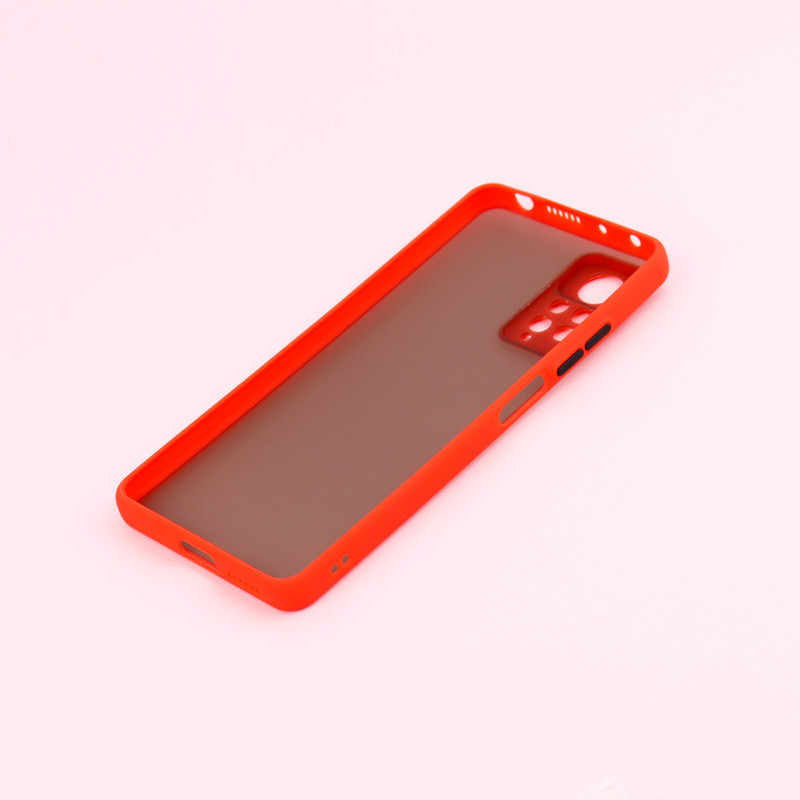 قاب PC مات محافظ لنز دار Xiaomi Redmi Note 11 Pro