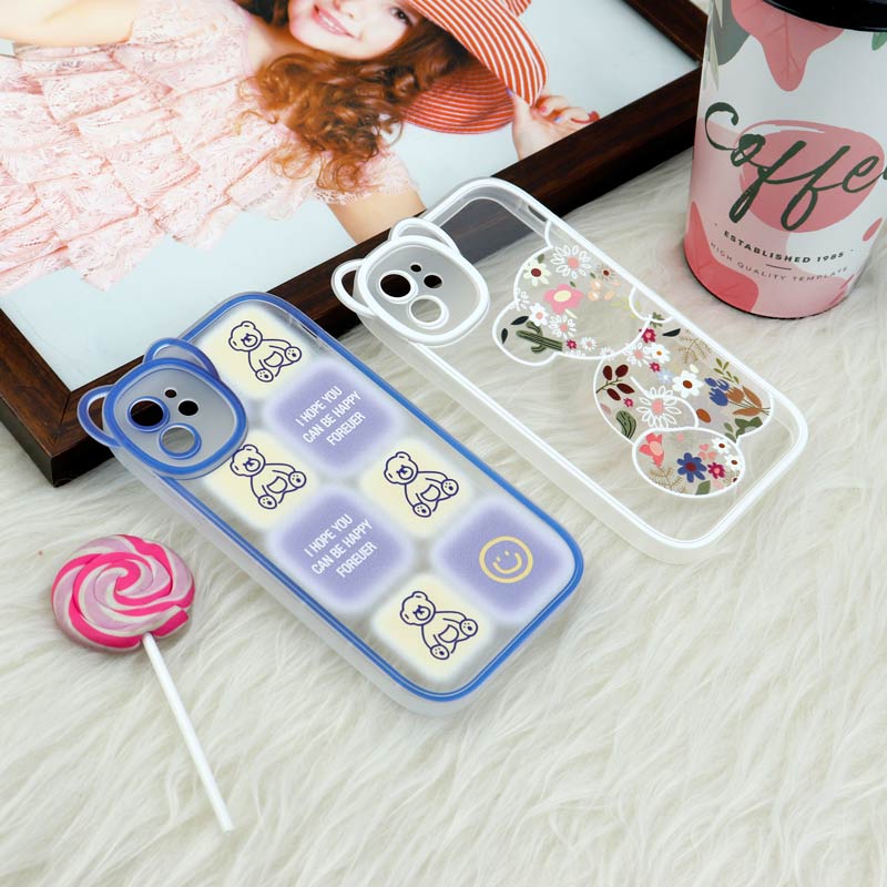 قاب عروسکی گوش دار محافظ لنزدار iPhone 11