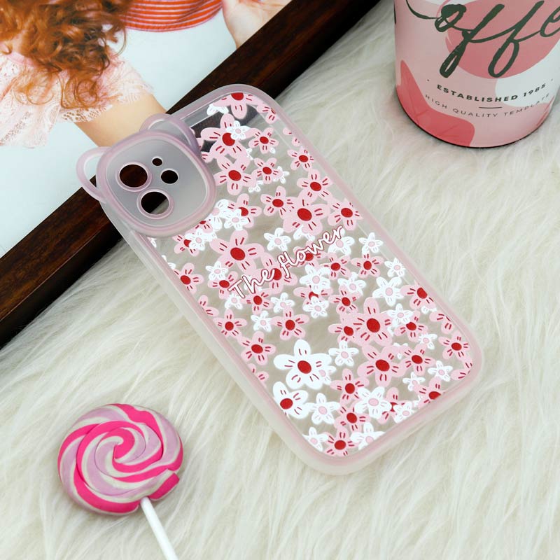 قاب عروسکی گوش دار محافظ لنزدار iPhone 11
