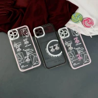 قاب عروسکی خرس نقره ای محافظ لنزدار iPhone 11 Pro Max
