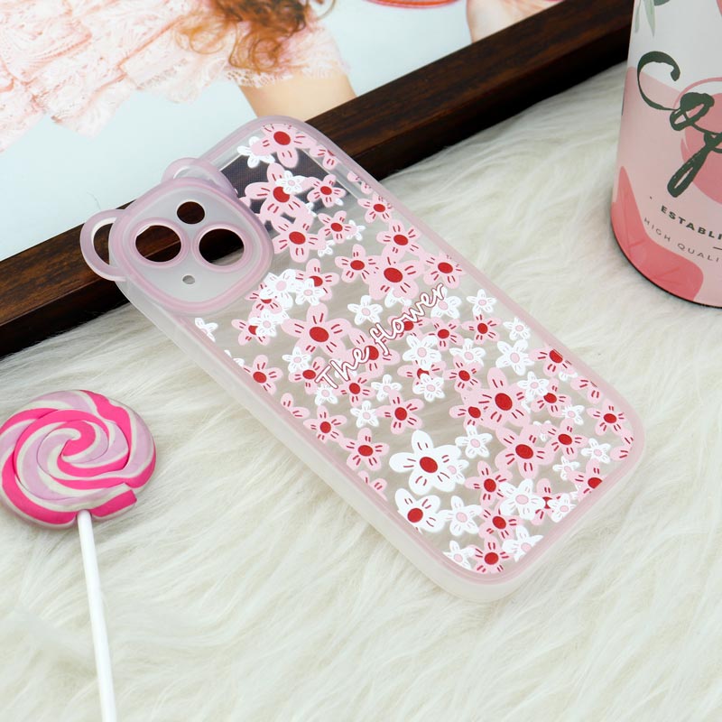 قاب عروسکی گوش دار محافظ لنزدار iPhone 13