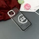 قاب عروسکی خرس نقره ای محافظ لنزدار iPhone 13