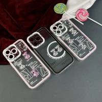 قاب عروسکی خرس نقره ای محافظ لنزدار iPhone 13 Pro