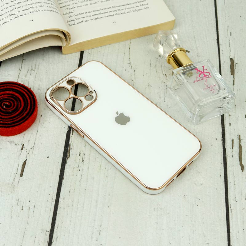 قاب محافظ لنزدار My Case شیشه ای iPhone 13 Pro