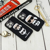 قاب عروسکی Carel Magic محافظ لنزدار iPhone 13 Pro مشکی