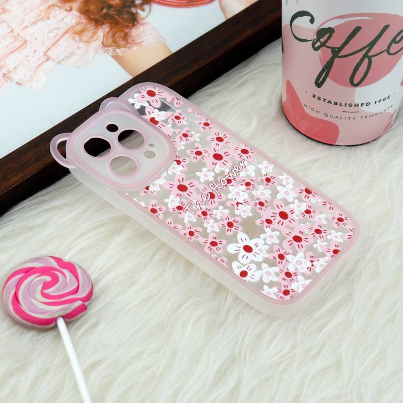 قاب عروسکی گوش دار محافظ لنزدار iPhone 13 Pro