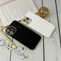 قاب چرمی داغی خورده LV محافظ لنزدار iPhone 13 Pro Max