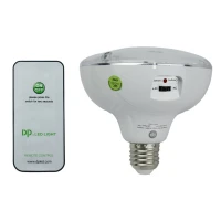 لامپ شارژی DP.LED Light LED-7033 E27 1.9W + ریموت کنترل