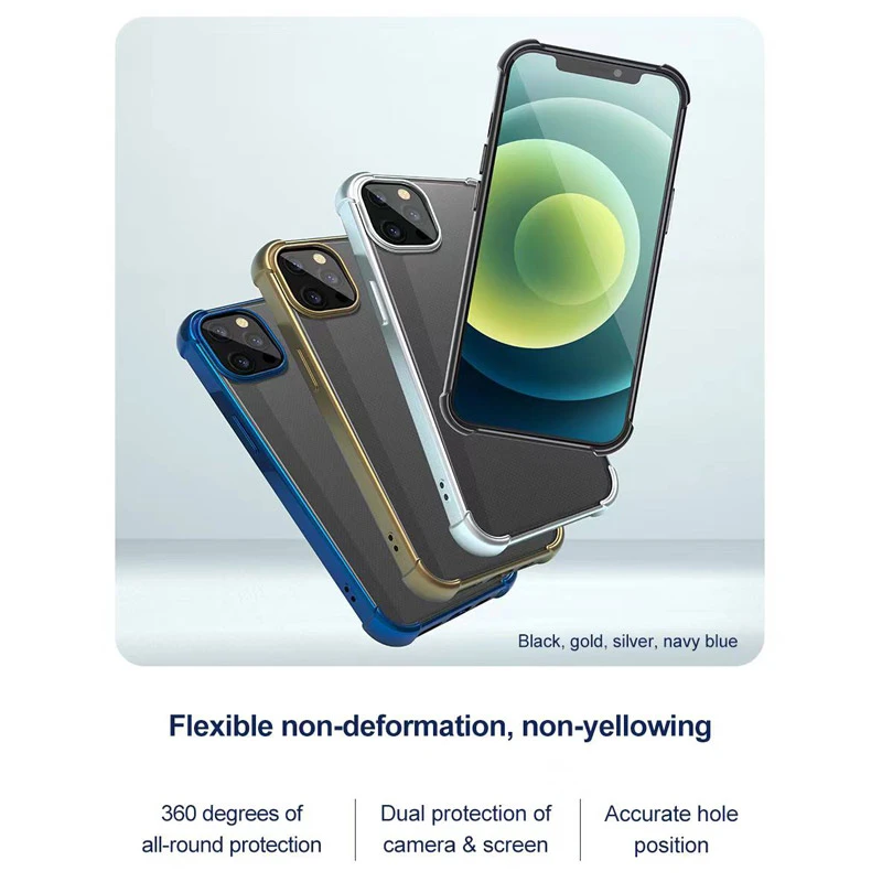 قاب ضد ضربه پشت شفاف Devia آیفون iPhone 13 Pro