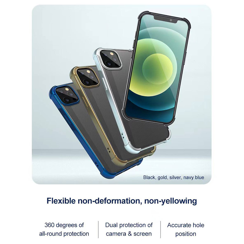 قاب ضد ضربه پشت شفاف Devia آیفون iPhone 13 Pro Max