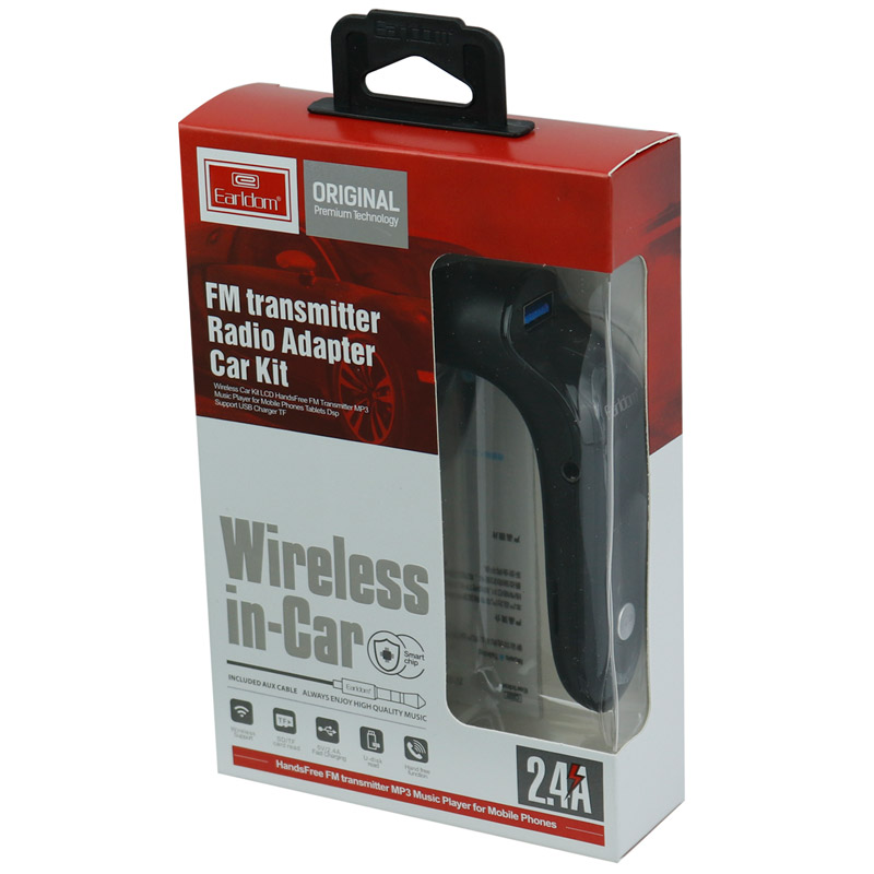 شارژر فندکی + FM Player بلوتوثی Earldom ET-C7