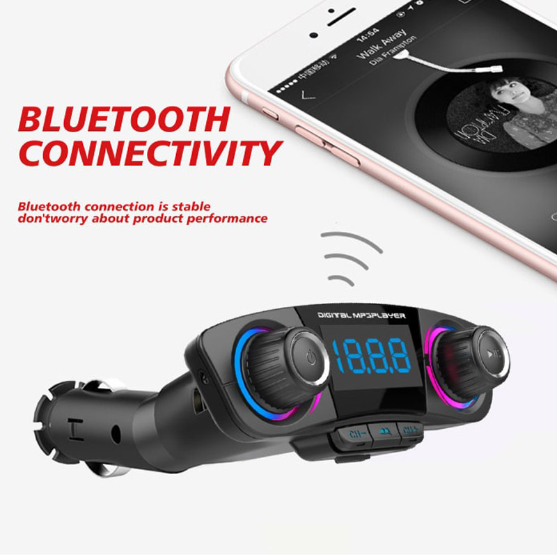 شارژر فندکی + FM Player بلوتوثی Earldom ET-M60