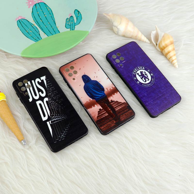 قاب فانتزی برجسته طرحدار پسرانه محافظ لنزدار Samsung Galaxy A12