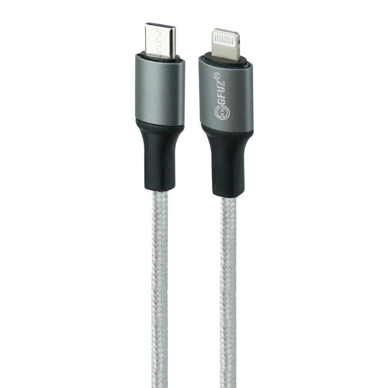 کابل تبدیل فست شارژ GFUZ CA-106 Type-C To Lightning 5A 1m