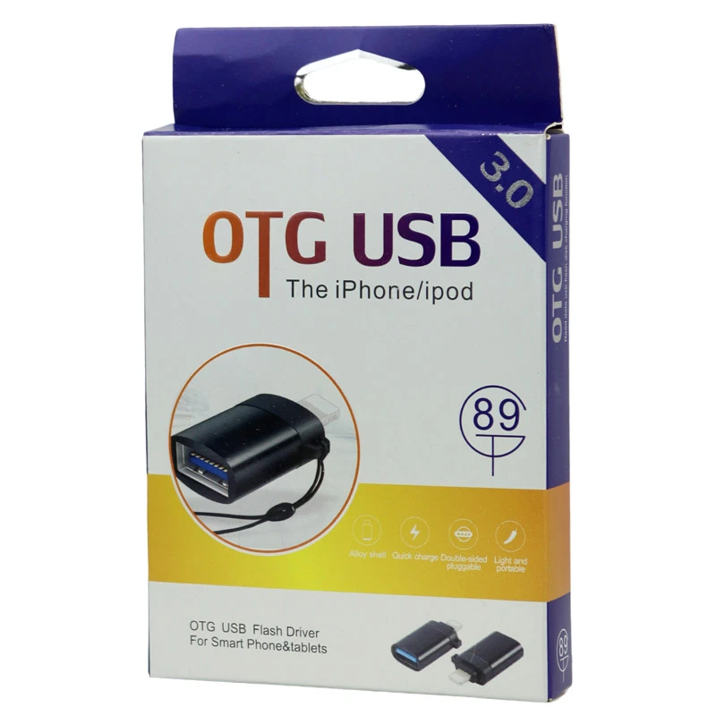تبدیل USB OTG به لایتنینگ GP-89
