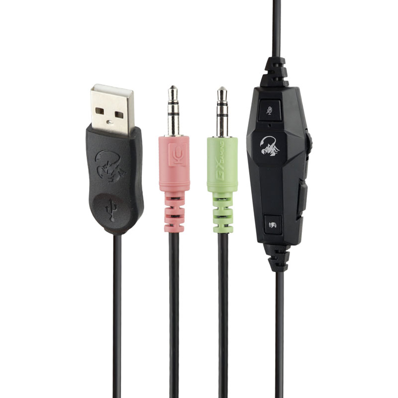 هدست گیمینگ سیم دار Genius HS-G600V