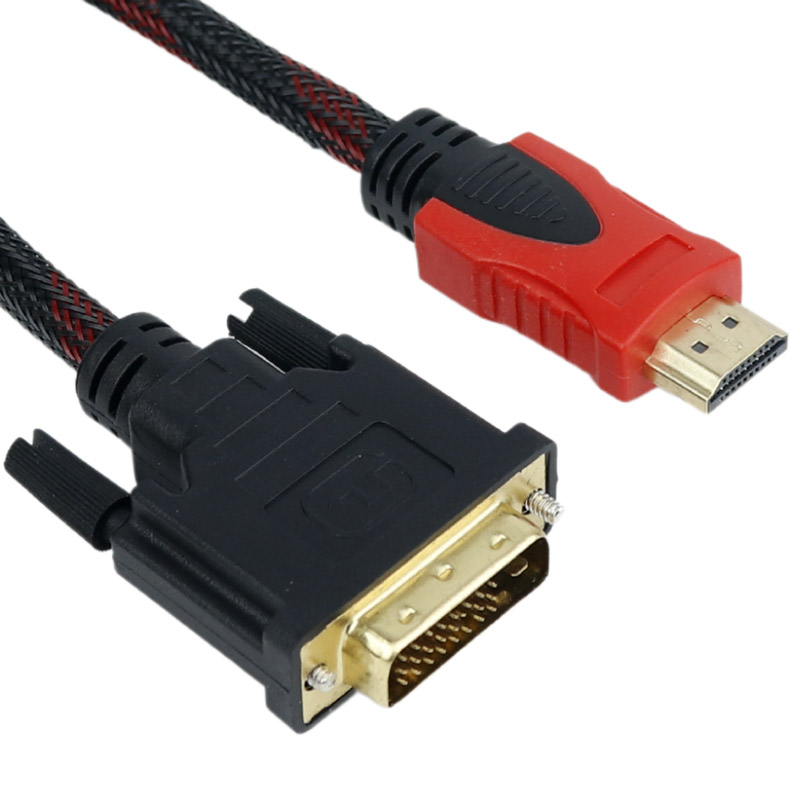 کابل HDMI to DVI 1.5m پوست ماری