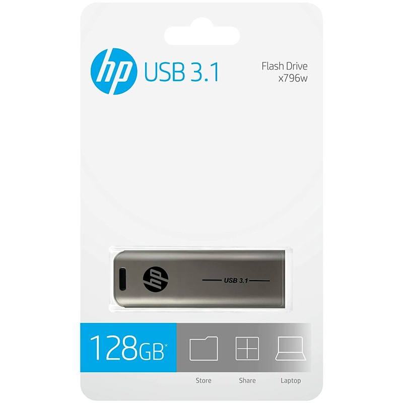 فلش 128 گیگ اچ پی HP X796W USB3.1