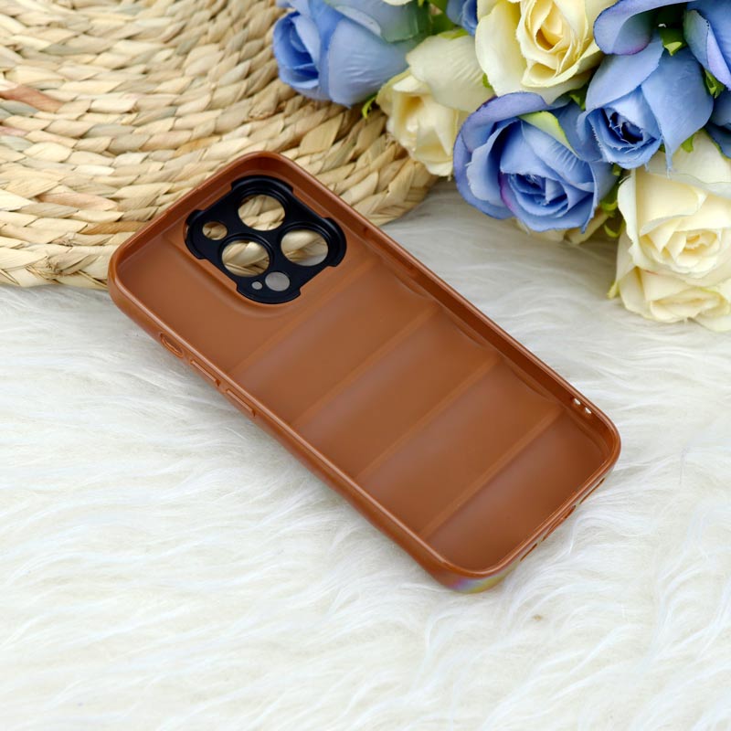 قاب پافر هولوگرامی ژله ای محافظ لنزدار iPhone 13 Pro