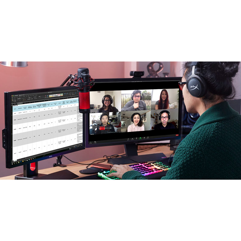 میکروفون رومیزی HyperX QuadCast