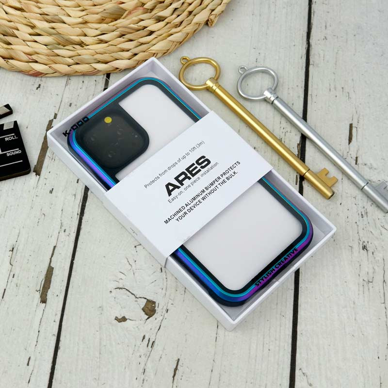 قاب ضد ضربه پشت شفاف K.doo Ares آیفون iPhone 13 Pro Max