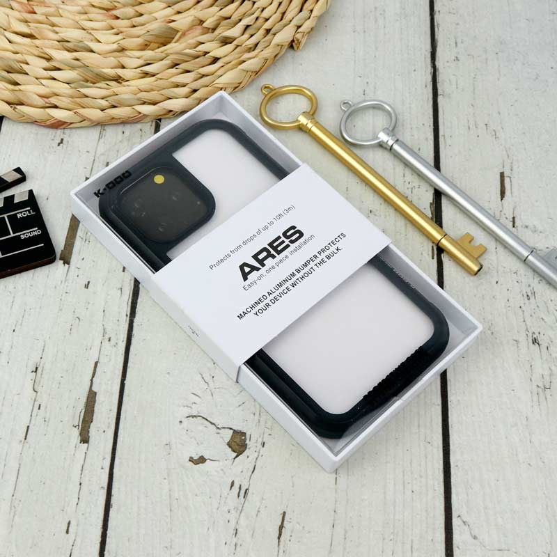 قاب ضد ضربه پشت شفاف K.doo Ares آیفون iPhone 13 Pro Max