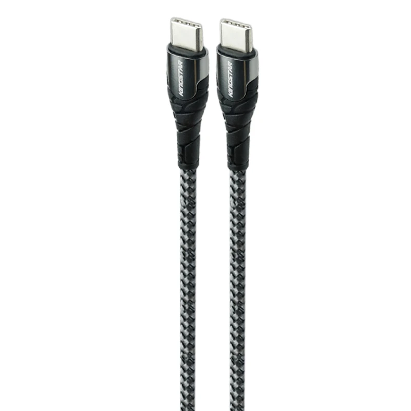 کابل دو سر تایپ سی فست شارژ 65 وات کینگ استار K331C طول 1 متر