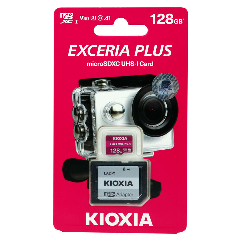 رم میکرو 128 گیگ کیوکسیا Kioxia EXCERIA A1 U3 V30 C10 100MB/s + خشاب