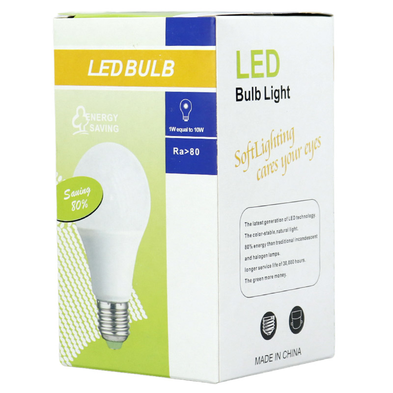 لامپ حبابی LED BULB E27 18W 12V