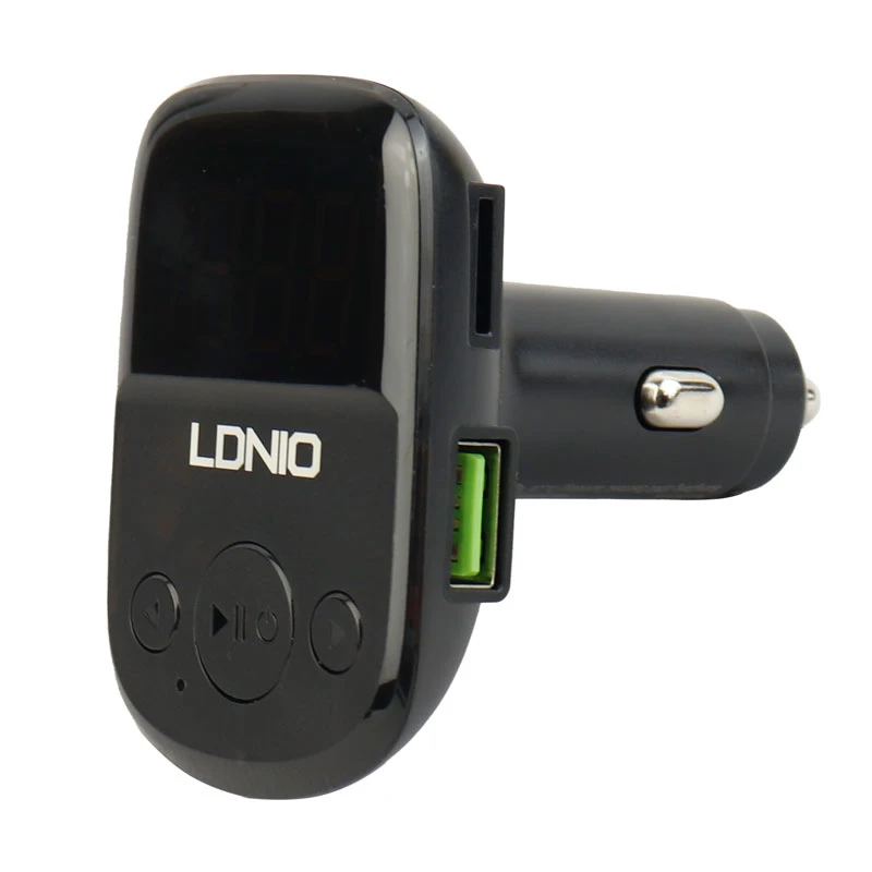 شارژر فندکی + FM Player بلوتوثی Ldnio C706Q