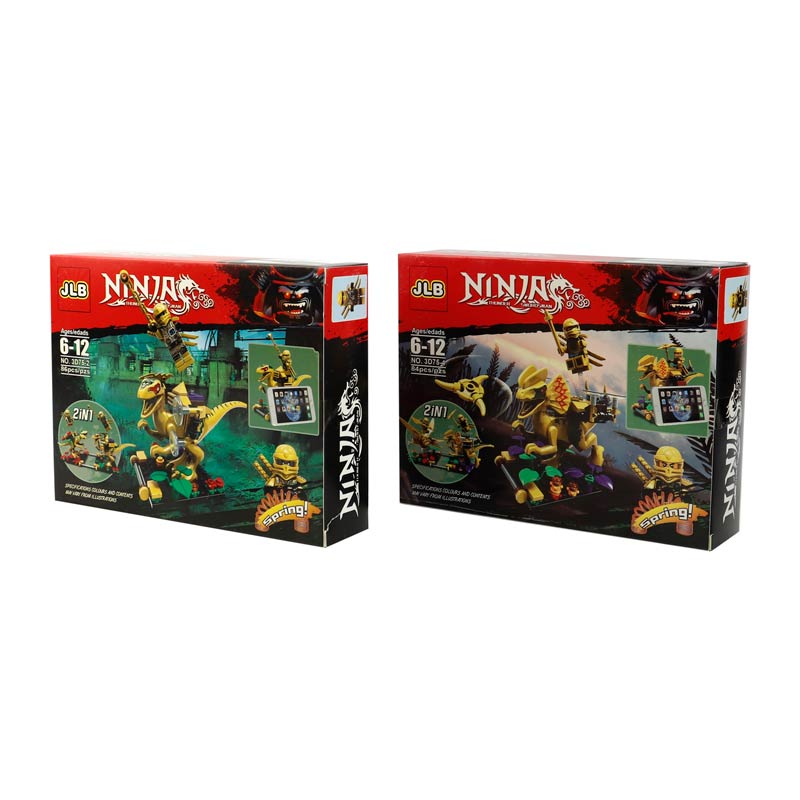 لگو نینجا 84 تکه JLB Ninja کد N0.3D75