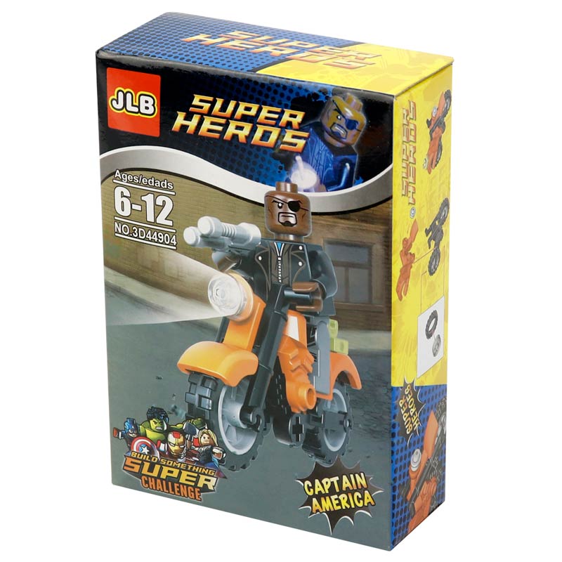 لگو ابر قهرمانان JLB Super Heros کد No.3D44904